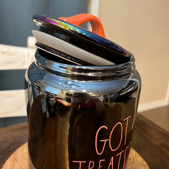 Got treats canister -iridescent /luster - Picture 3 of 4